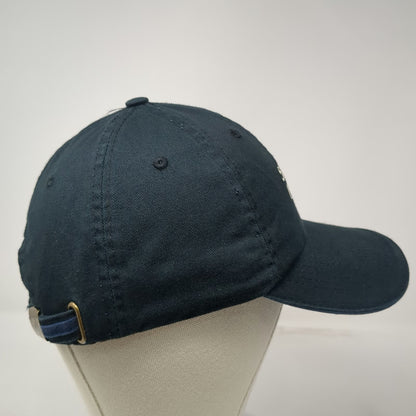 River Beach Baseball Cap Black One Size Solana Beach Cotton Slideback Hat