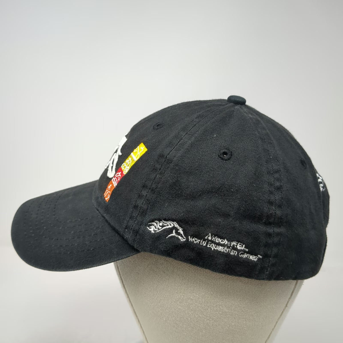 All Pro Baseball Cap Black One Size 2010 World Equestrian Games Kentucky Horse