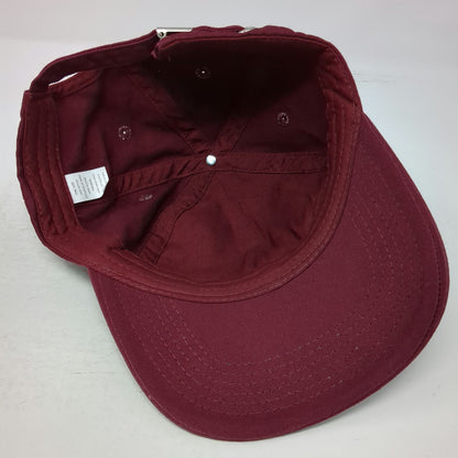 Cotton On Red Baseball Cap One Size Self Love Leisure Club Embroidered Hat