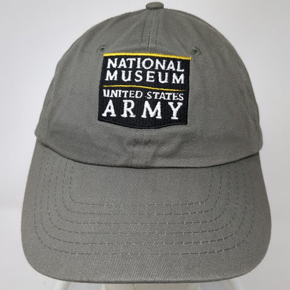 National Museum US Army Founding Sponsor Green One Size Baseball Cap Hat Twill