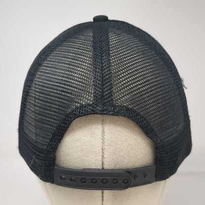District Trucker Hat Black One Size Portneuf Valley Bruisers Roller Derby PVB
