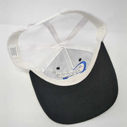 Bourque Logistics Snapback Trucker Hat Black One Size Adjustable Mesh Back