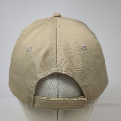 OTTO Baseball Cap Beige One Size Myrtle Beach South Carolina Strapback Hat