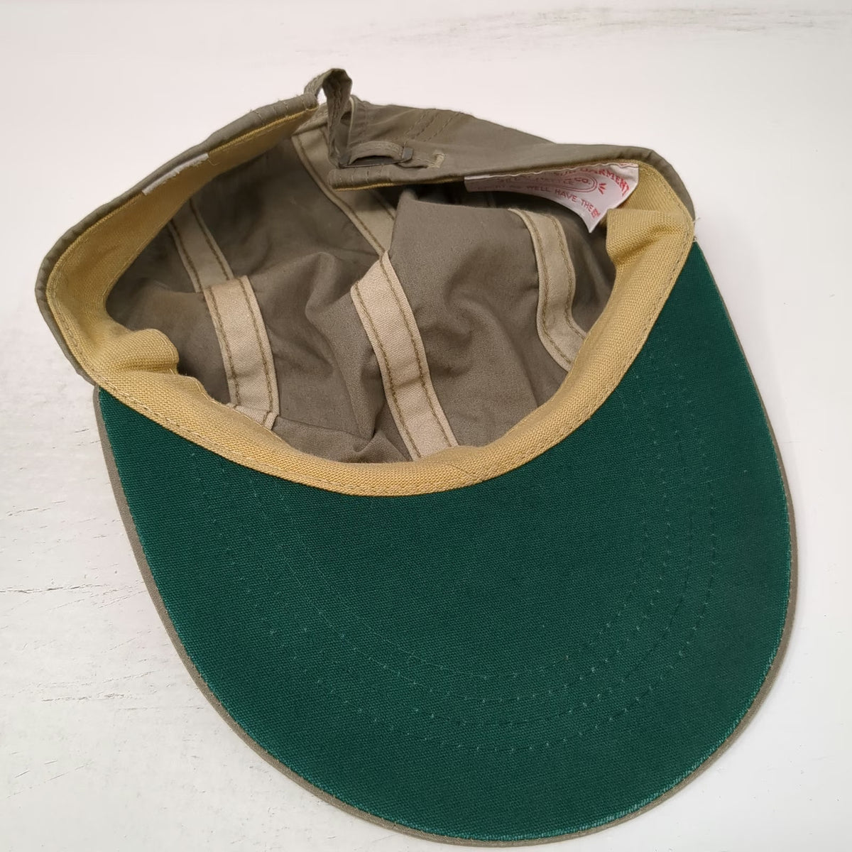 Filson Baseball Cap Brown Slideback Unconstructed Hat Vintage Big Duck Bill