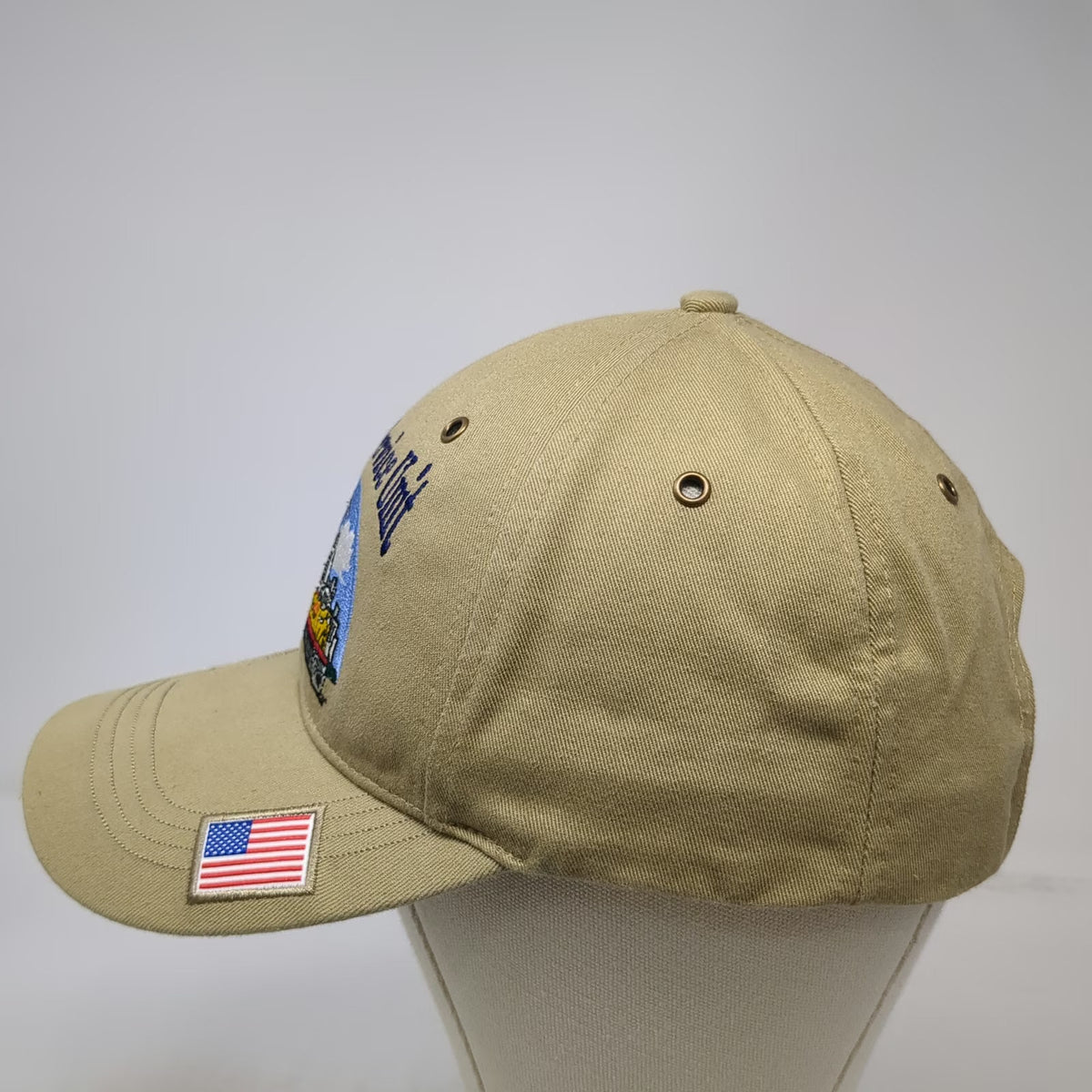 Western Associates Baseball Cap Beige One Size Union Pacific St Louis Team Hat