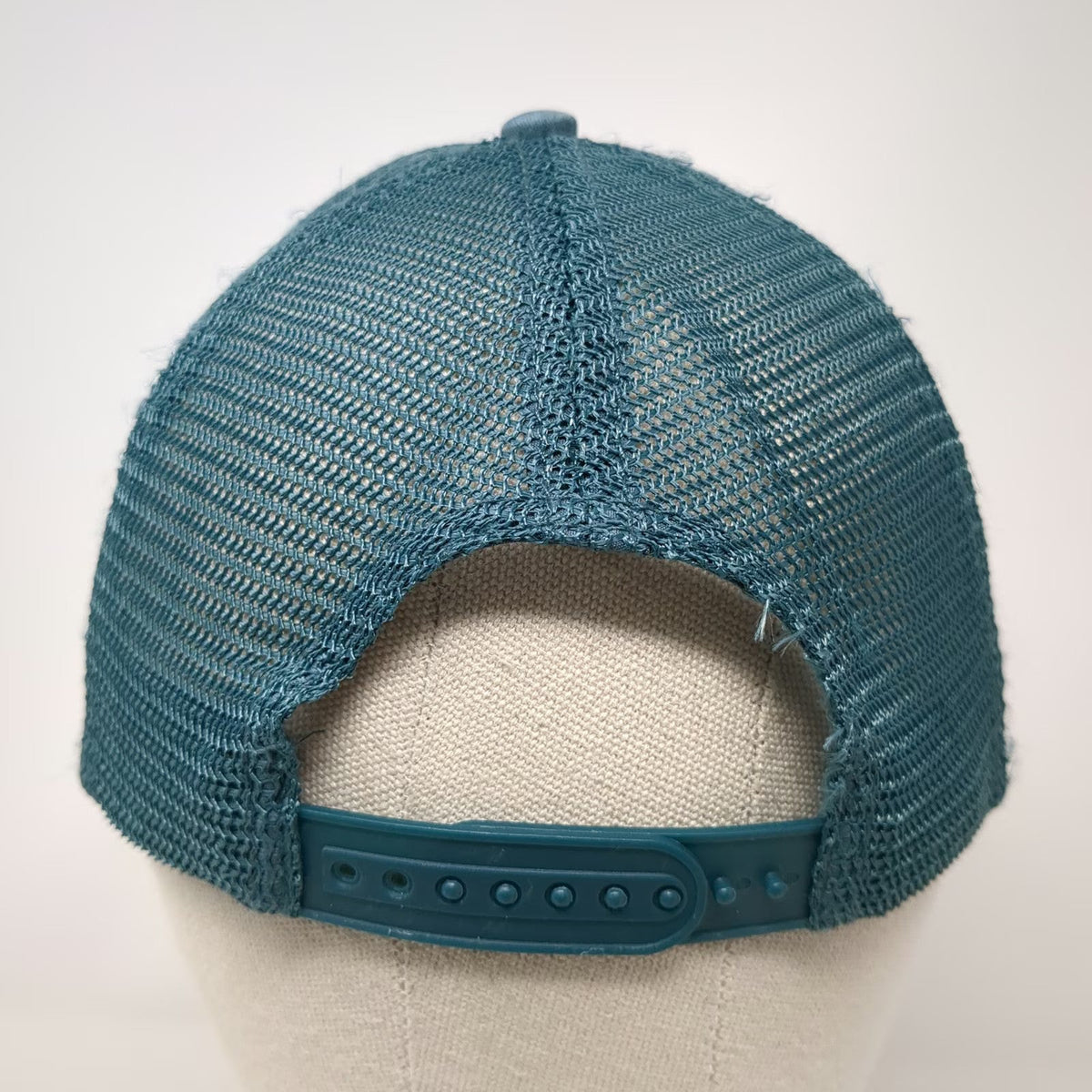 Mighty Fine Trucker Hat Blue One Size Rainbow Doing My Best Mesh Back Snapback