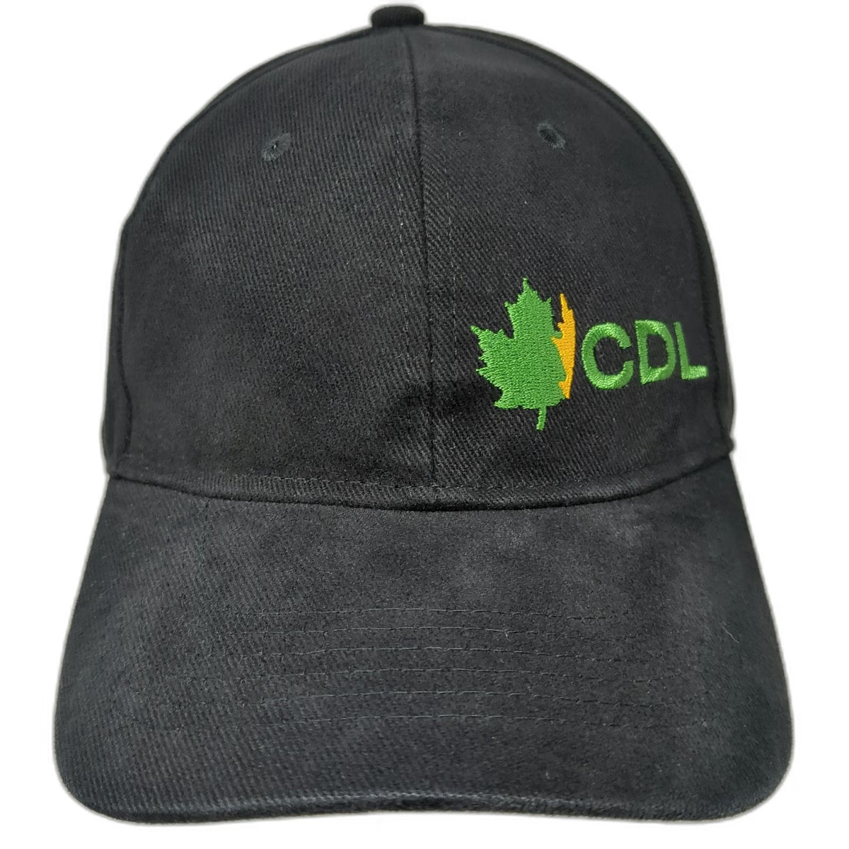 Baseball Cap Black One Size CDL Maple Sugaring Equipment Logo Strapback Hat
