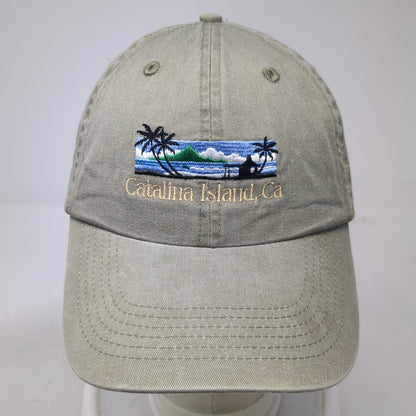 Fahrenheit Headwear Company Baseball Cap Beige OSFM Catalina Island Hat Cotton