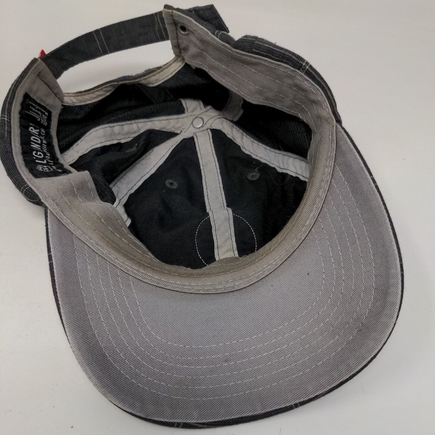 Pebble Beach Golf Links 1919 Slideback Hat Gray One Size Adjustable Legendary