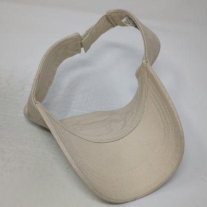 Imperial Visor Beige One Size The Saltwater Angler Key West Strapback Fly Hat