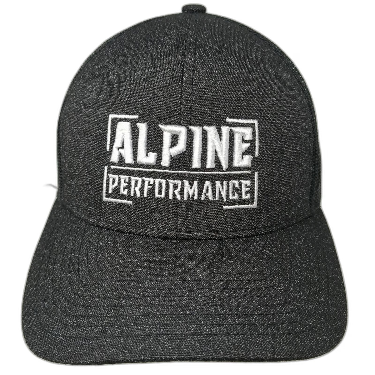 Pacific Headwear Trucker Hat Black One Size Alpine Performance Snapback Mesh