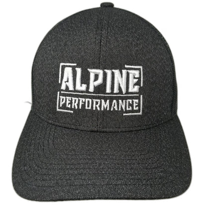 Pacific Headwear Trucker Hat Black One Size Alpine Performance Snapback Mesh