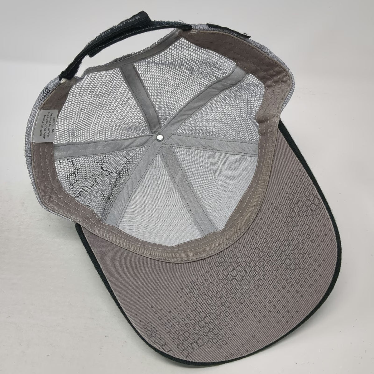 Intel Baseball Cap Black One Size Mesh Skull Molecular SSD 730 Strapback Hat