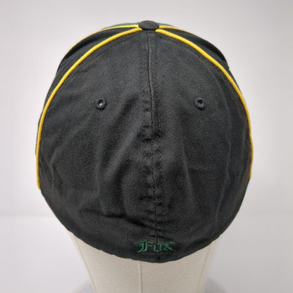 Fox Fitted Hat Multi L/XL Embroidered Flexfit Colorblock 6 Panel