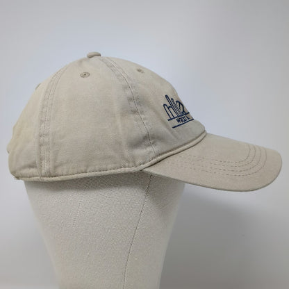 Cap America Wicks & Associates LLC Hat Beige OSFM Baseball Cap Slideback Logo