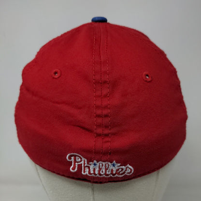 New Era Boy's Fitted Hat Red Embroidered Philadelphia Phillies 39Thirty Logo