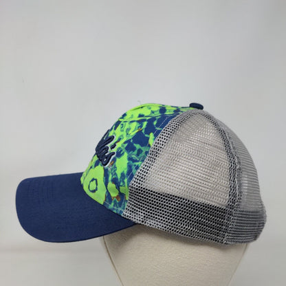 Cabela's Youth Strapback Trucker Hat Multicolor One Size Embroidered Mesh Back