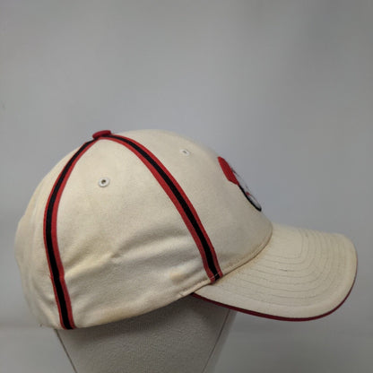 Twins Enterprise Cooperstown Collection Cincinnati Reds Hat Tan OSFA MLB Logo