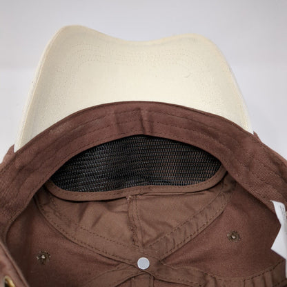 Explus W247 Slideback Hat Brown One Size Adjustable Embroidered Rhinestone