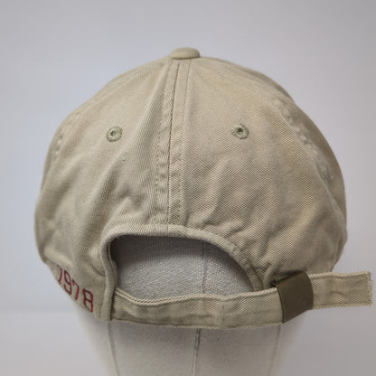 Banana Republic 78 Slideback Baseball Cap Brown One Size Adjustable Embroidered