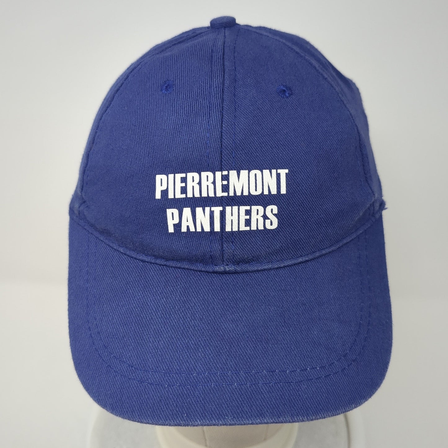 Pierremont Panthers Strapback Hat Blue One Size Adjustable 6 Panel