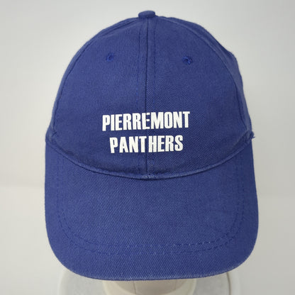Pierremont Panthers Strapback Hat Blue One Size Adjustable 6 Panel
