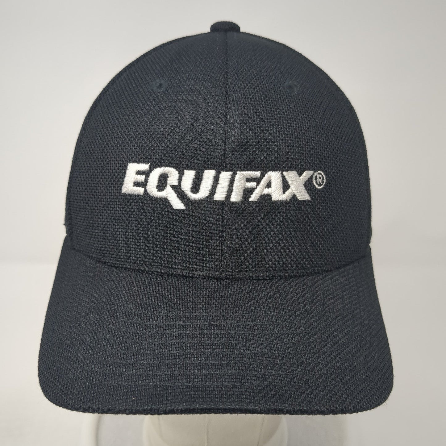 Equifax Fitted Hat Black One Size Embroidered Flexfit Yupoong Outdoor