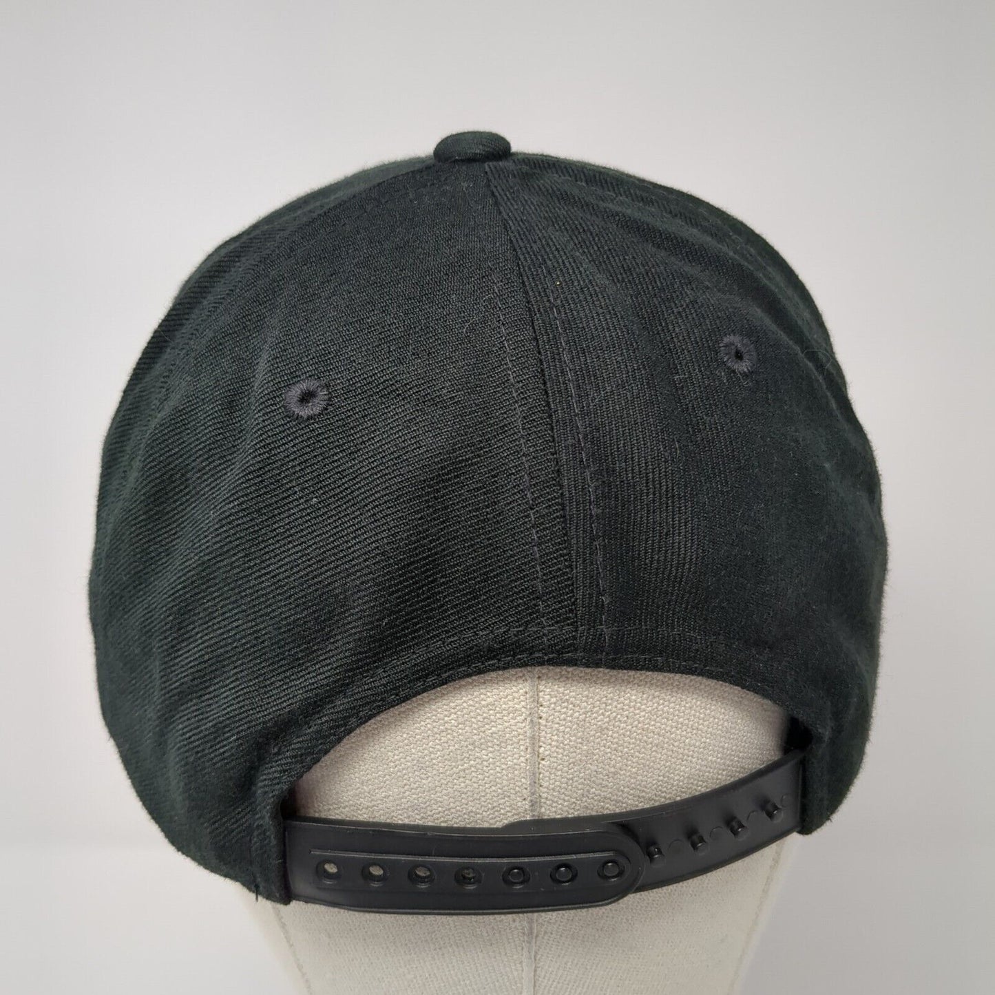Delta Point Co Inc Snapback Hat Black OS Adjustable Patriotic Mesh Sport-Tek