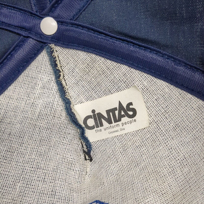 Albertsons Snapback Hat Blue One Size Adjustable Embroidered Cintas