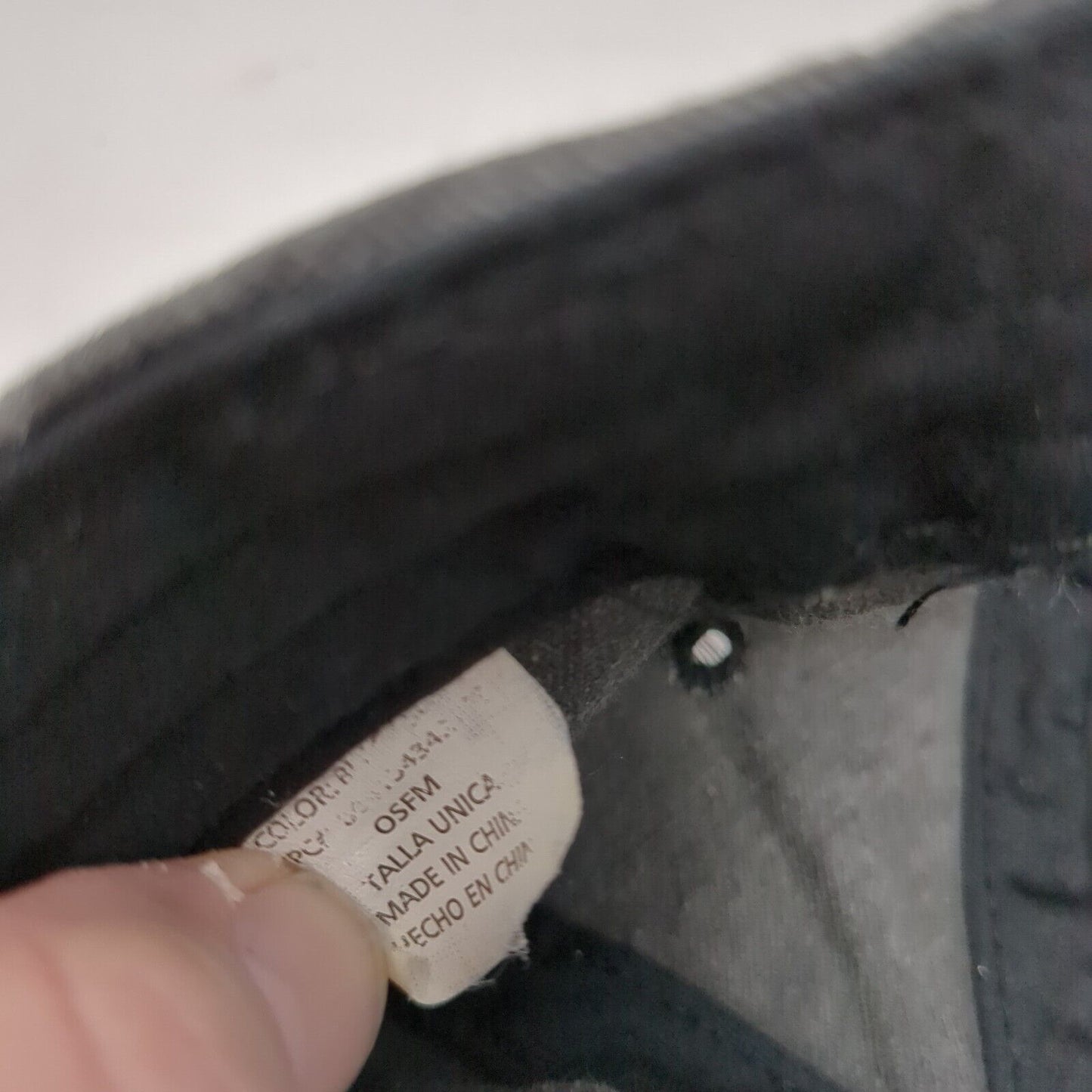 Unbranded Strapback Hat Gray One Size Adjustable Blank Solid Outdoor