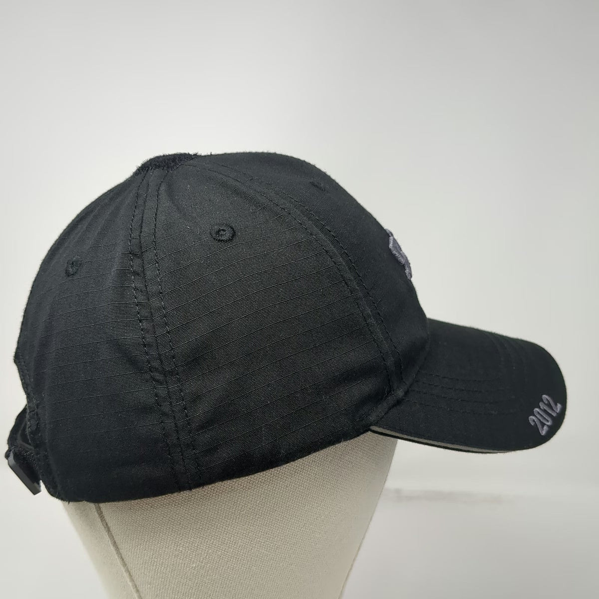 5.11 Tactical Baseball Cap Black OSFM Strapback 2012 Logo Hat Apparel