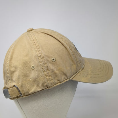 Nautica Baseball Cap Beige One Size Slideback Embroidered Cotton Logo Hat