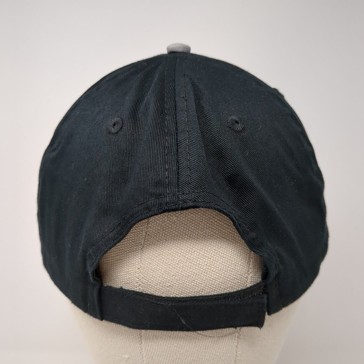 Campbell Tractor Co Strapback Hat Gray OS Adjustable Embroidered John Deere