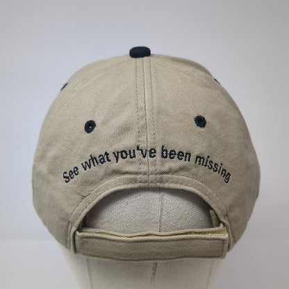Bottom Line Baseball Cap Brown OS Adjustable Embroidered 6 Panel K-Products