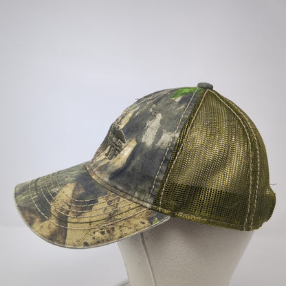NWTF Trucker Hat Multicolor OS Adjustable Embroidered Camouflage Outdoor Cap