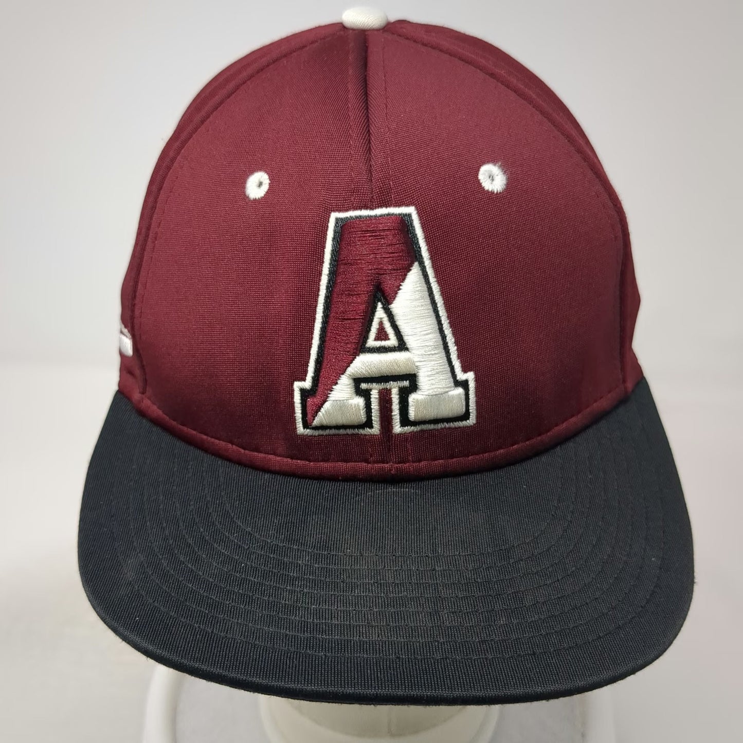 Pukka Baseball Cap Red Black One Size Abington Ghosts Performance Stretch Hat