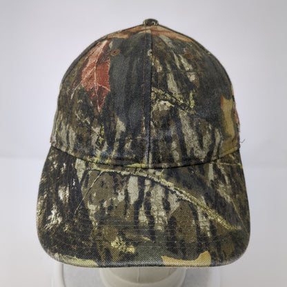 Outdoor Cap Strapback Hat Camo One Size Mossy Oak Adjustable Hunting