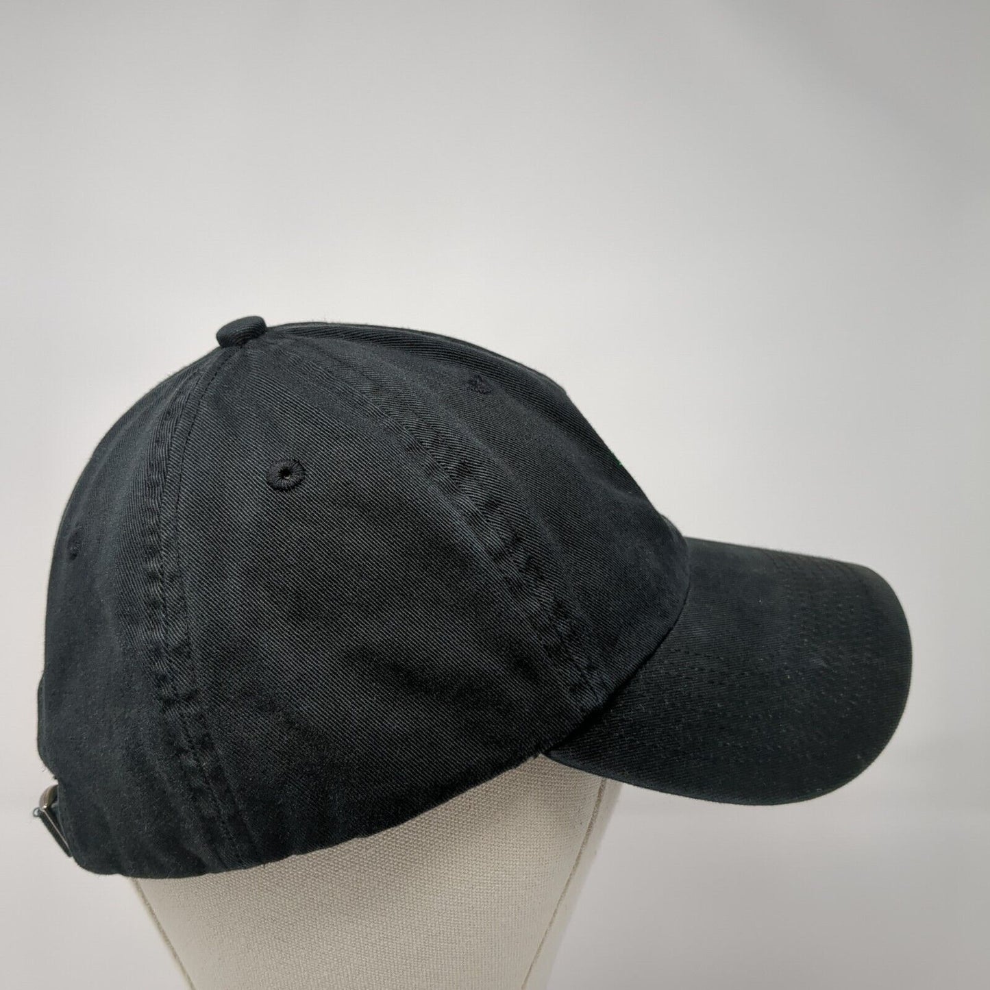 Bar Gernika Slideback Hat Black One Size Adjustable 6 Panel Fahrenheit