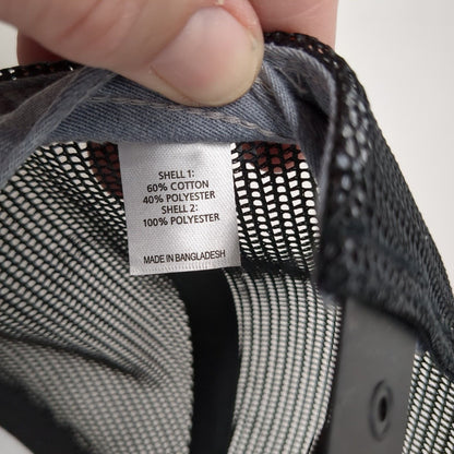 Dry Canyon Snapback Trucker Hat Gray One Size Mesh Back Adjustable