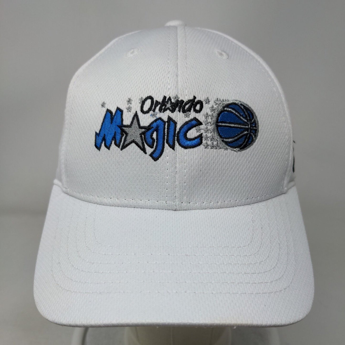 Orlando Magic Slideback Hat White OSFA Embroidered Logo Adjustable NBA