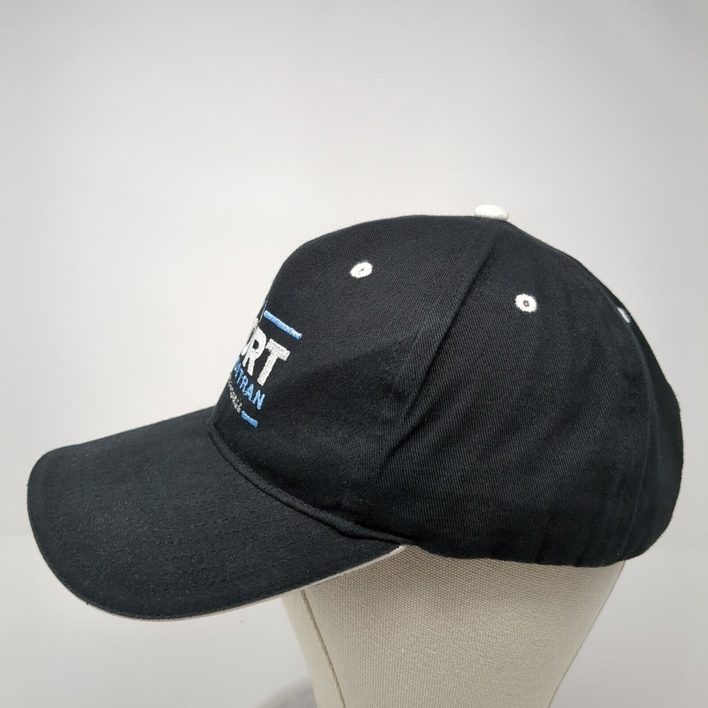 Cort Vanostran For Congress Strapback Hat Black OS Adjustable Embroidered Otto