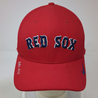 Boston Red Sox MLB Nike Baseball Cap Red Blue White One Size Dri-Fit Perforated
