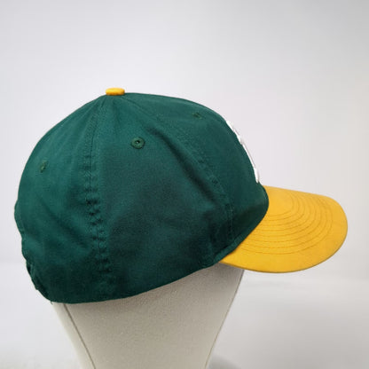Oakland Athletics MLB OC Sports Baseball Cap Green Yellow One Size Embroidered