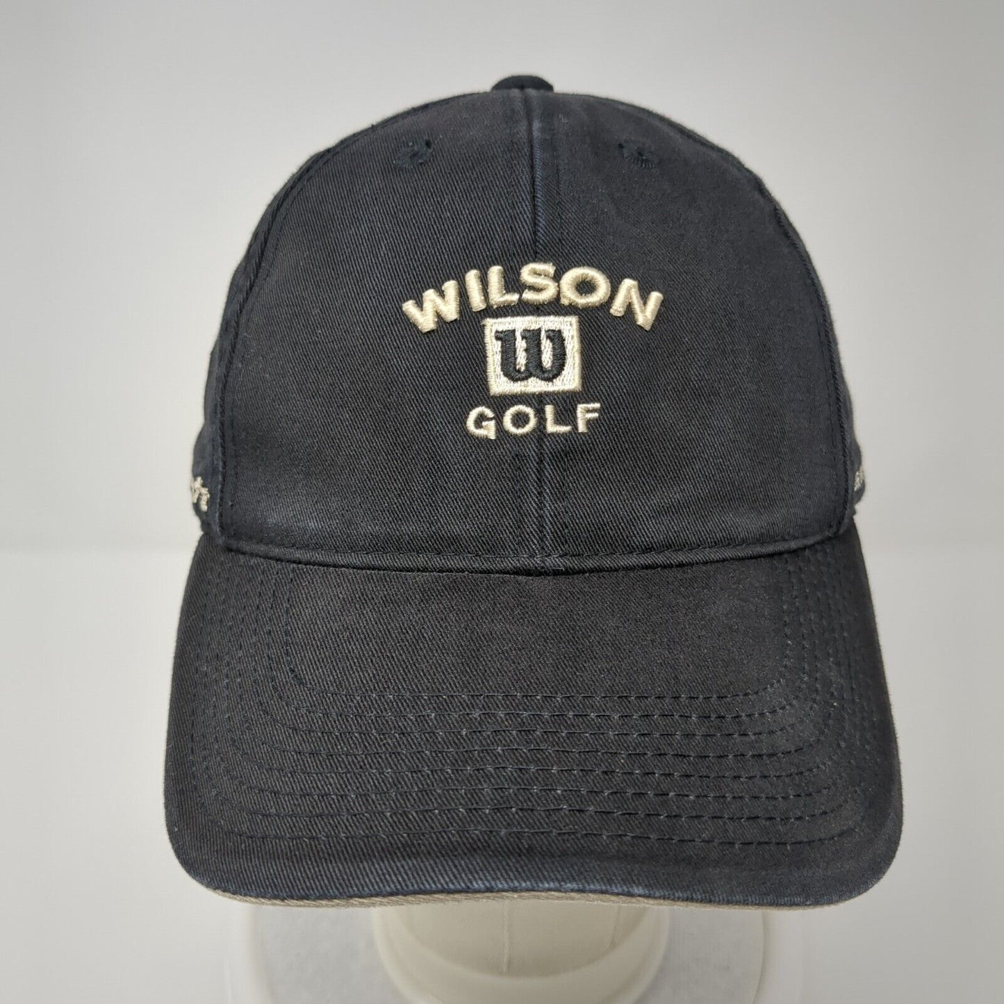Wilson Golf Advisory Staff Slideback Hat Black One Size Embroidered