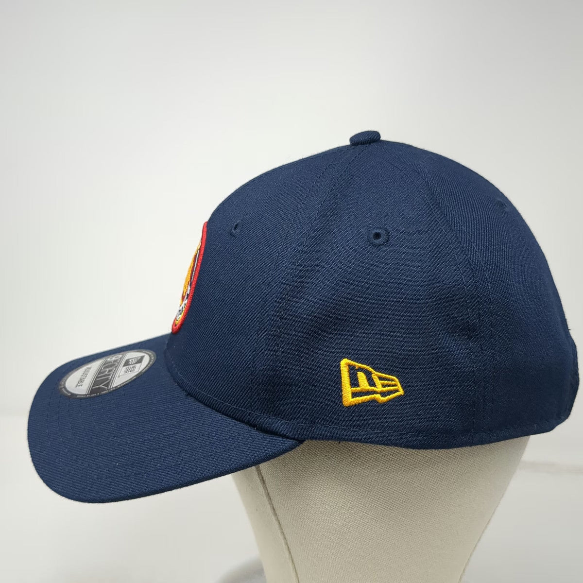 New Era Utah Royals FC Baseball Cap Blue One Size Strapback Soccer Hat 9FORTY