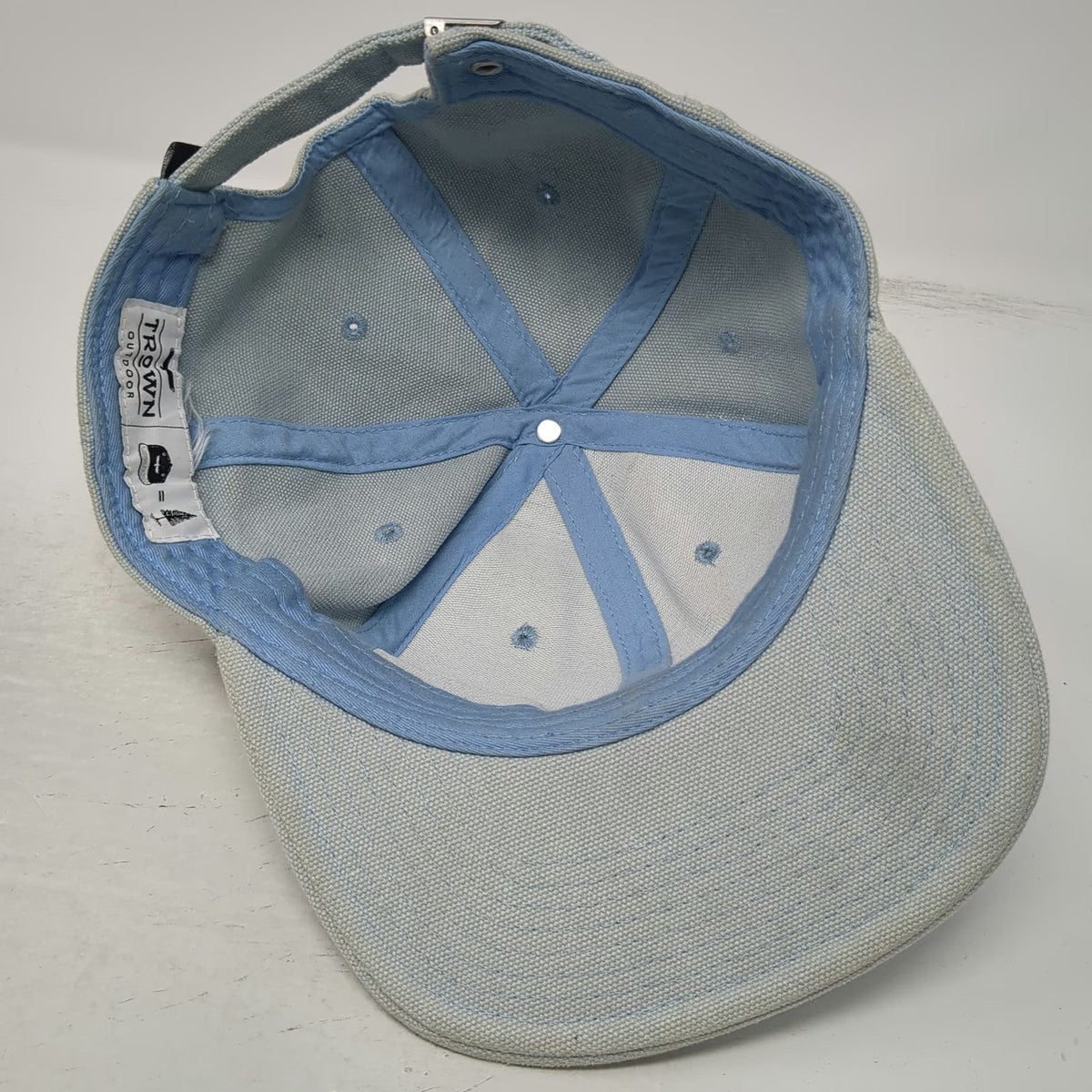 Trown Outdoor Flamingo Patch Baseball Cap Blue One Size Slideback Sunset Hat