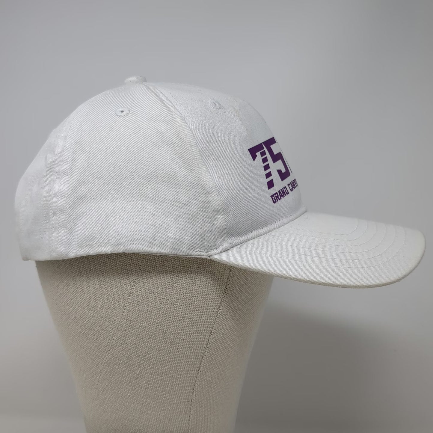 Direct Caps Snapback White One Size Hat 75 Years Purpose Grand Canyon University