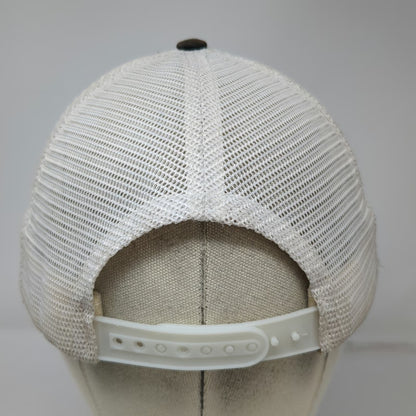 Hooey American Made Cap Co Buffalo Star Gray Brown One Size Trucker Hat Snapback