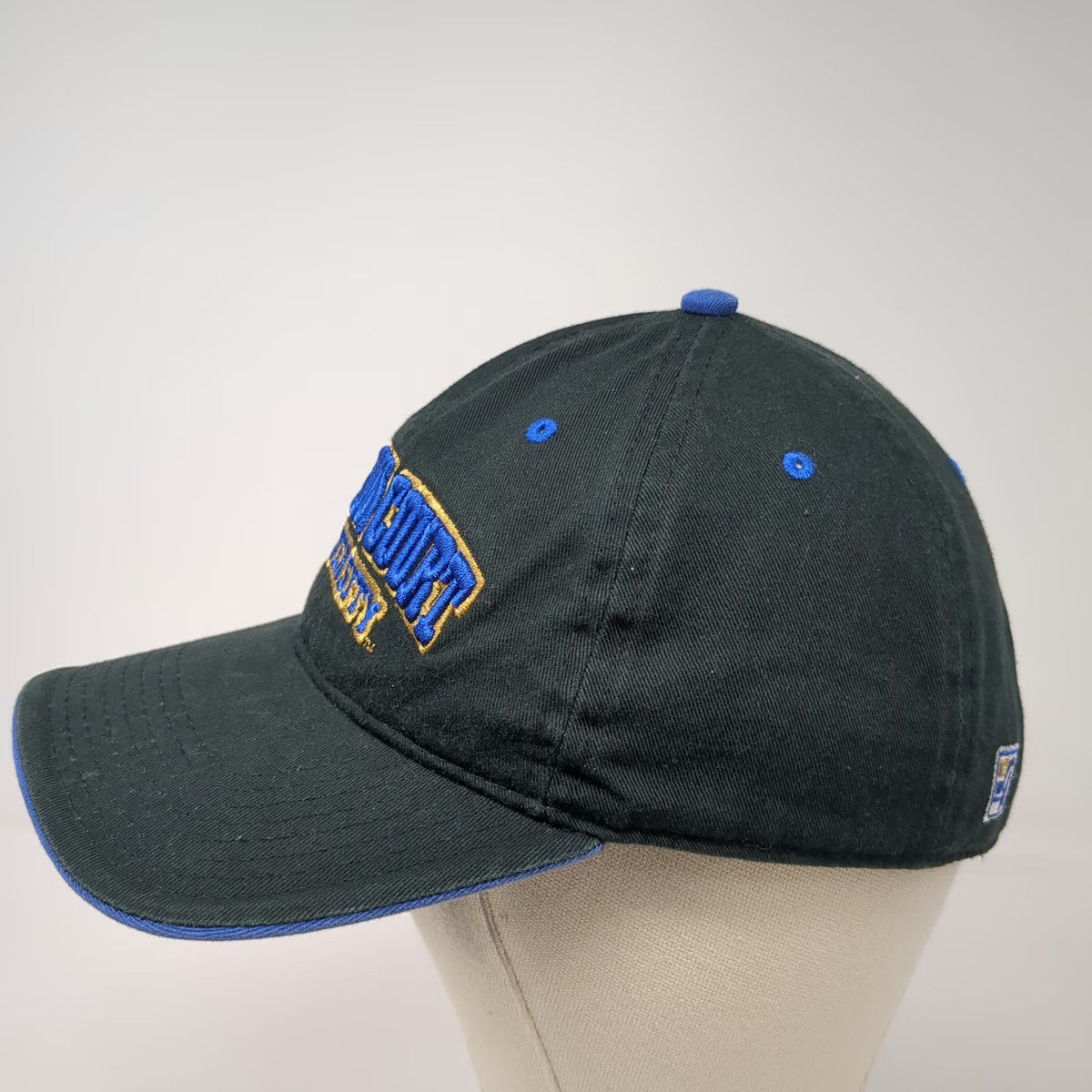 The Game Georgian Court University NCAA Hat Black One Size Slideback Embroidery