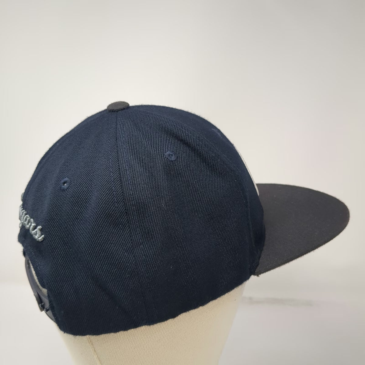 BYU Cougars NCAA Zephyr Snapback Hat Blue Gray One Size Polyester Script Back